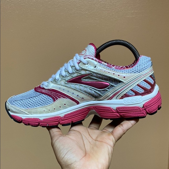 Brooks Glycerin 9 DNA Y2K Running Sneakers “Pink Cream White” - Picture 5 of 17